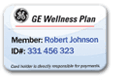 GE Wellness Plan